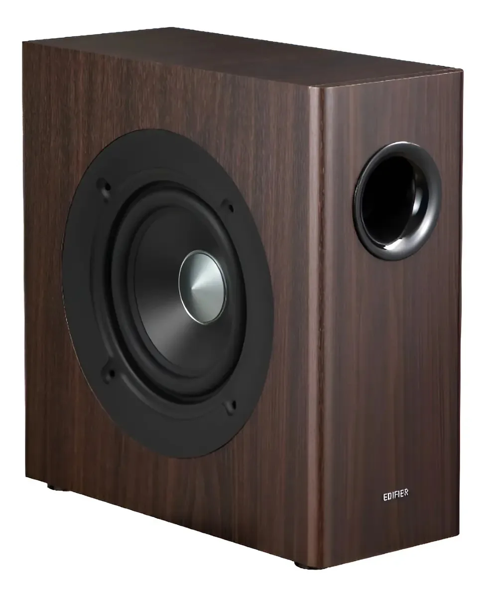 Alto-falante Edifier Subwoofer T5s marrom