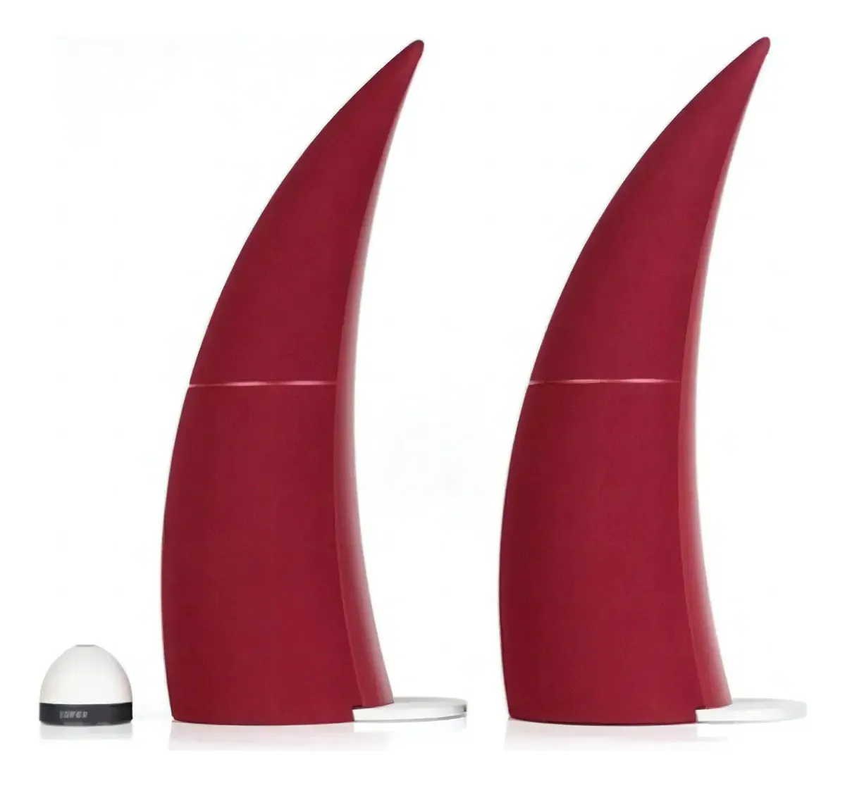 Alto-falantes ópticos Bluetooth Edifier E30 Spinnaker, cor: vermelho, borgonha, Bluethoot Sim