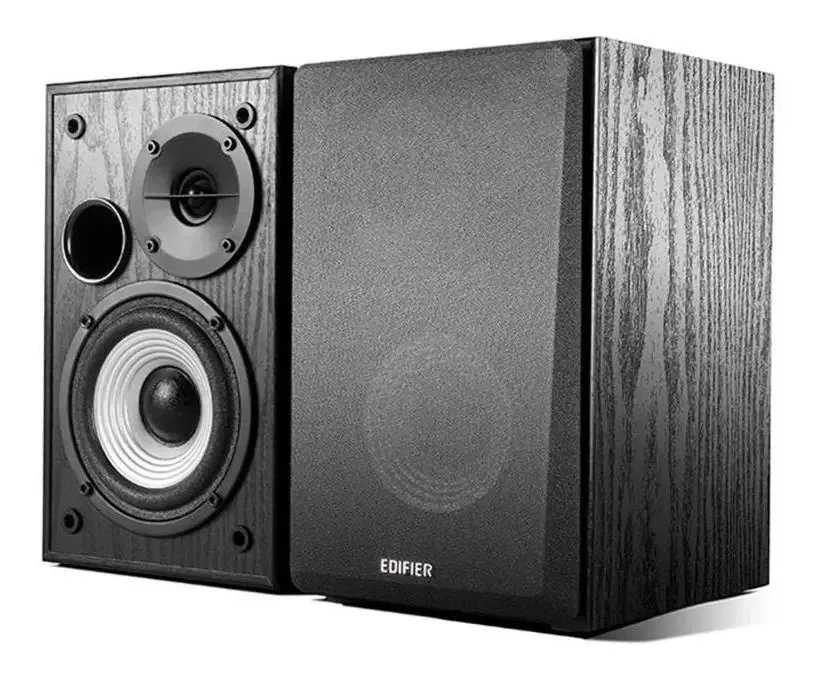 Edifier R980t Par Caixas Acústicas Ativas Bookshelf 24w Rms Preto