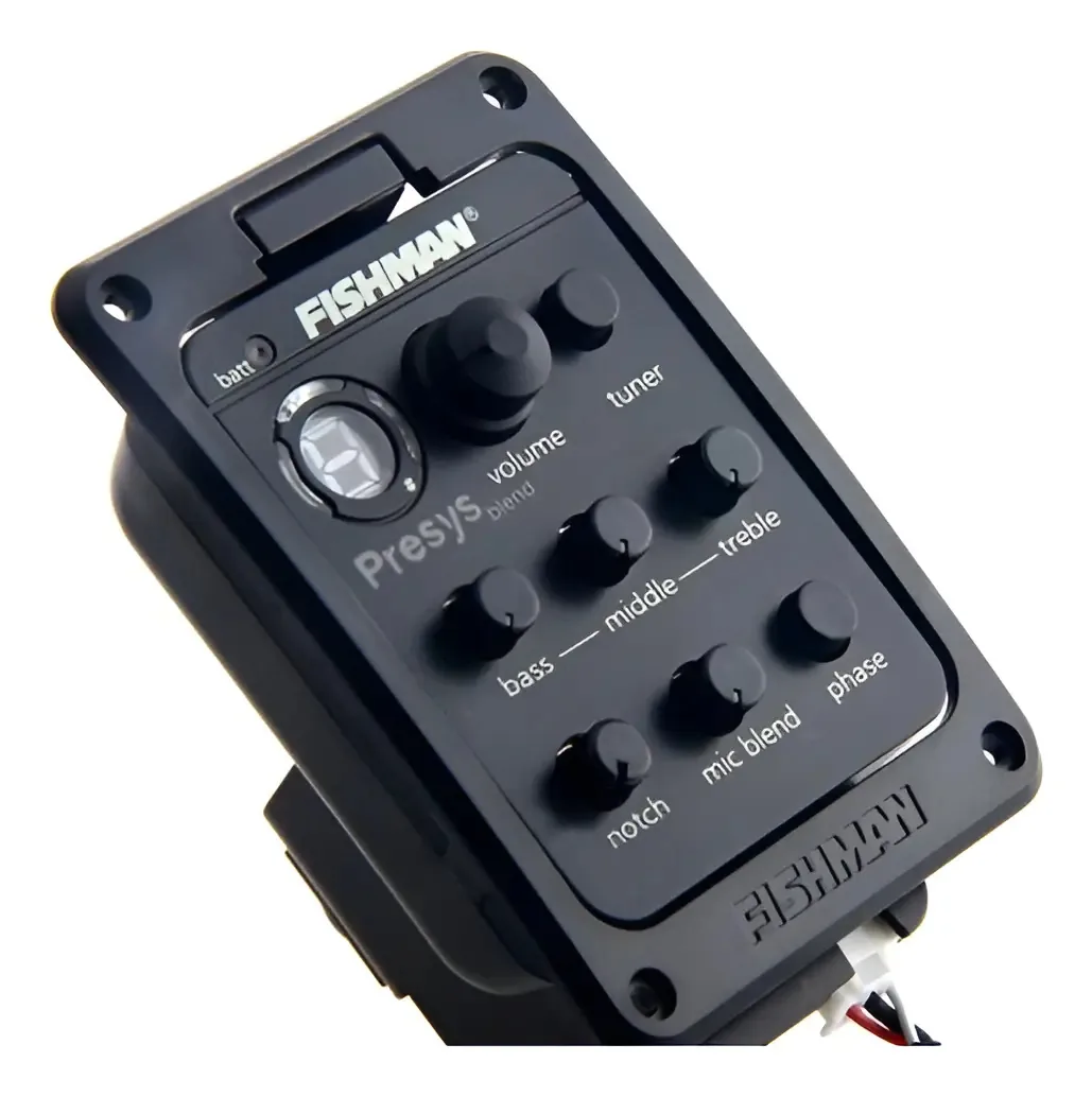 Pre Fishman Presys 301 Blend para guitarra preta