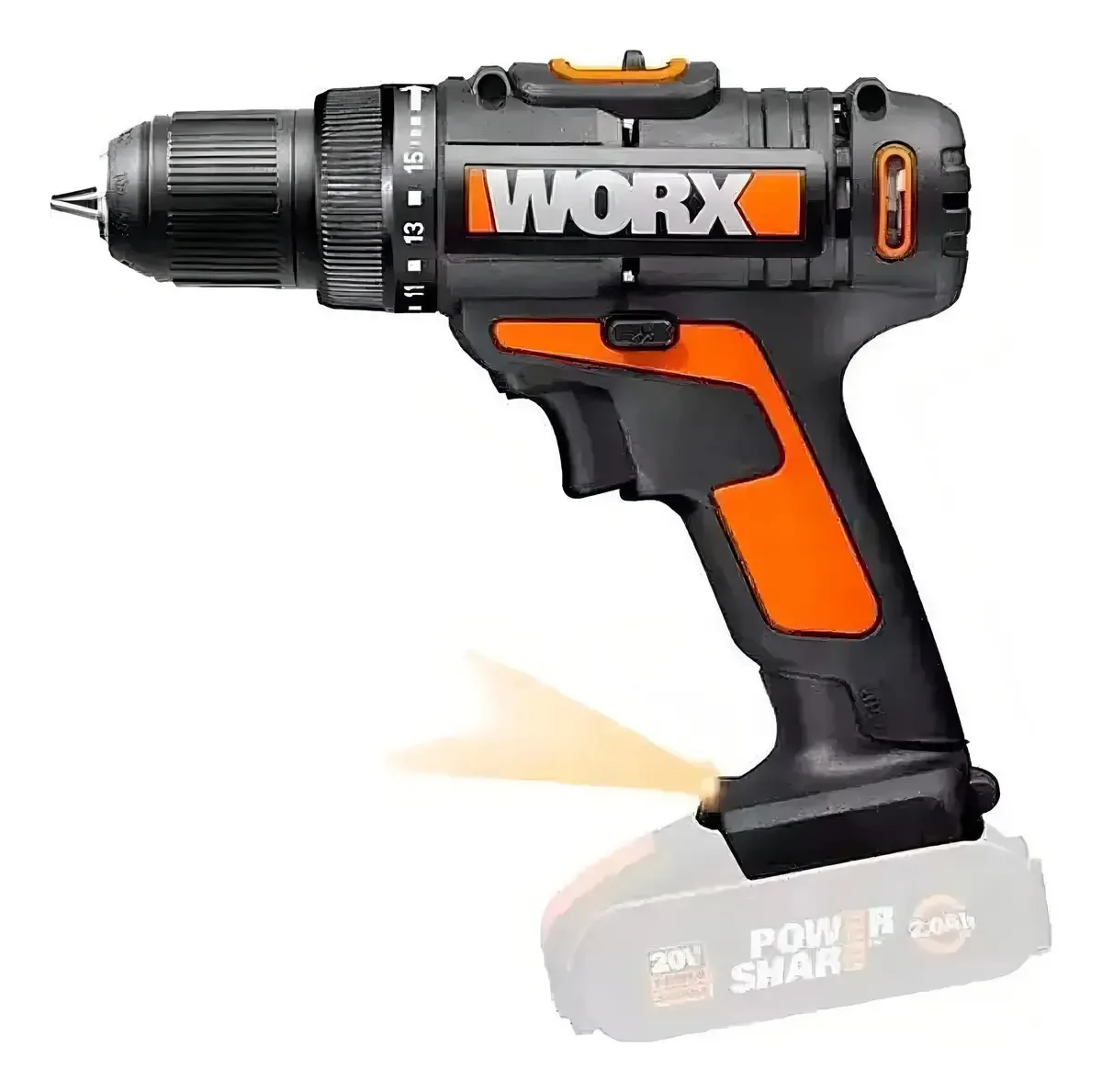 Furadeira/parafusadeira 3/8 Sem Bateria Wx101.9 Worx