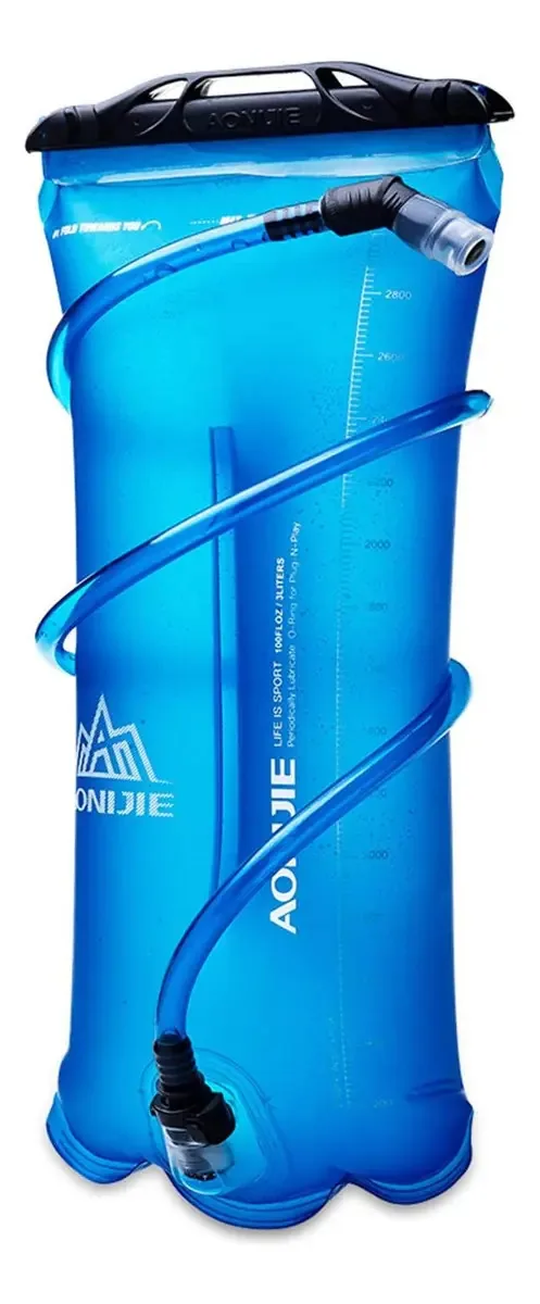 Bolsa de hidratação dobrável de 3 L para mochila de corrida Aonijie