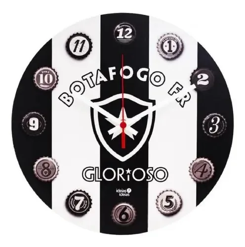 Relógio De Parede 30x30 Botafogo