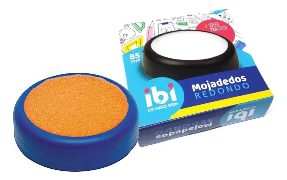 Borracha Ibi Color Blue 83mm molhada com espuma de borracha
