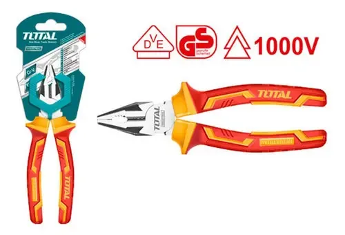 6 alicates industriais com isolamento total de 1000 v (thtip2161)