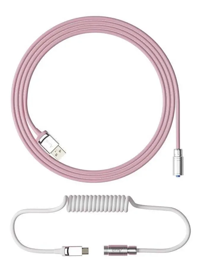 Cabo Enrolado Akko Aviator Prunus Lannesiana Usb-c