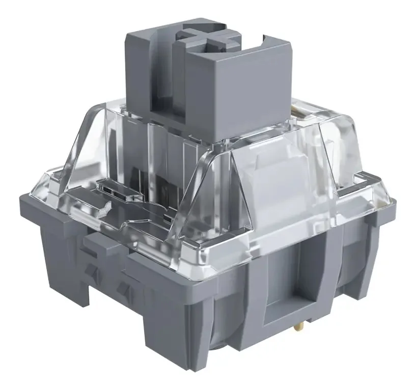 Switch Teclado Mecânico Akko Linear Silver Lubed Kit 45 Un