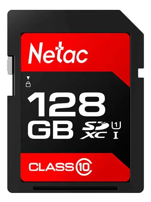 Cartão De Memória Netac 128gb Sdxc 100mb/s