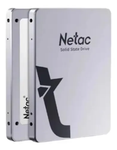 Ssd Hd Gamer Netac 480gb Gamer 6 Gb/s O Melhor Ssd C/ Cor Cinza Claro