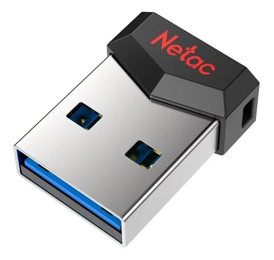 Pen Drive Netac Um81 64g Mini Usb 2.0 - Nt03um81n-064g-20bk Cor Preto