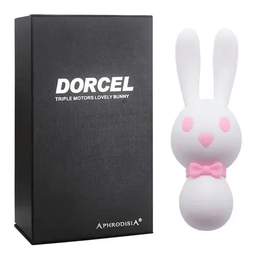 Vibrador Estimulador Duplo Com Orelhas Recarregável