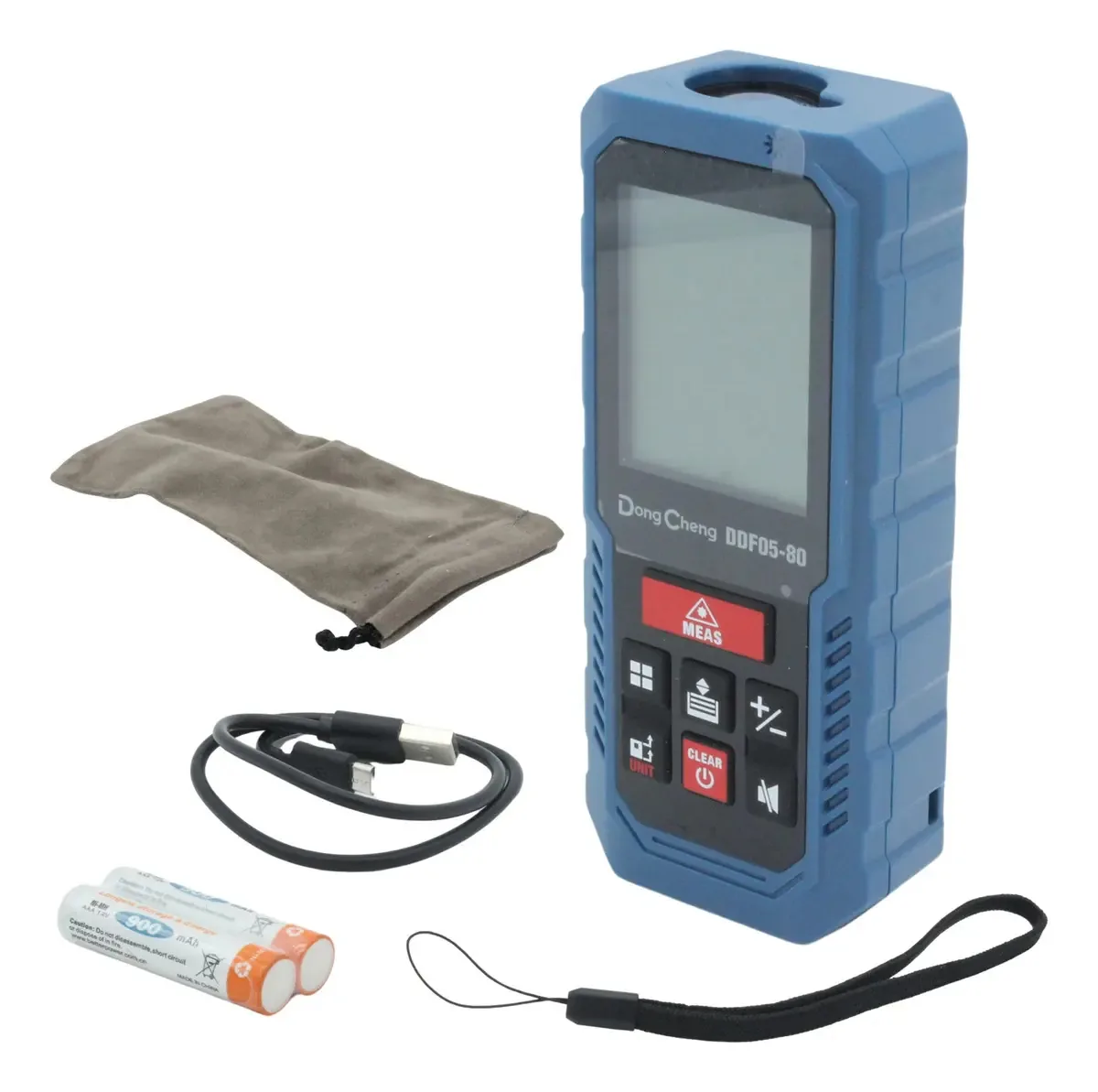 Medidor de distância a laser sem fio Ddf0580 80m DC