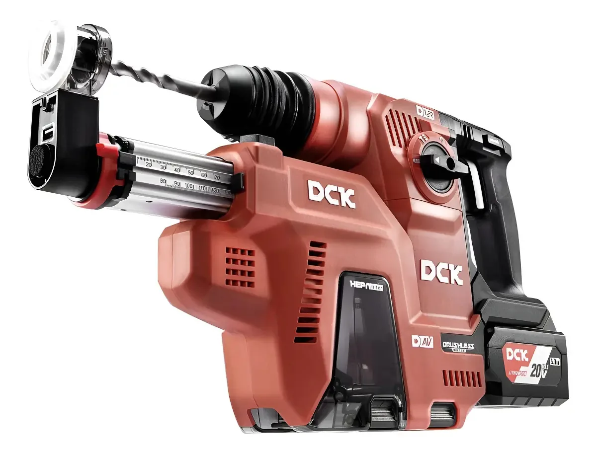 Furadeira de martelo rotativo sem fio Dck 20V com