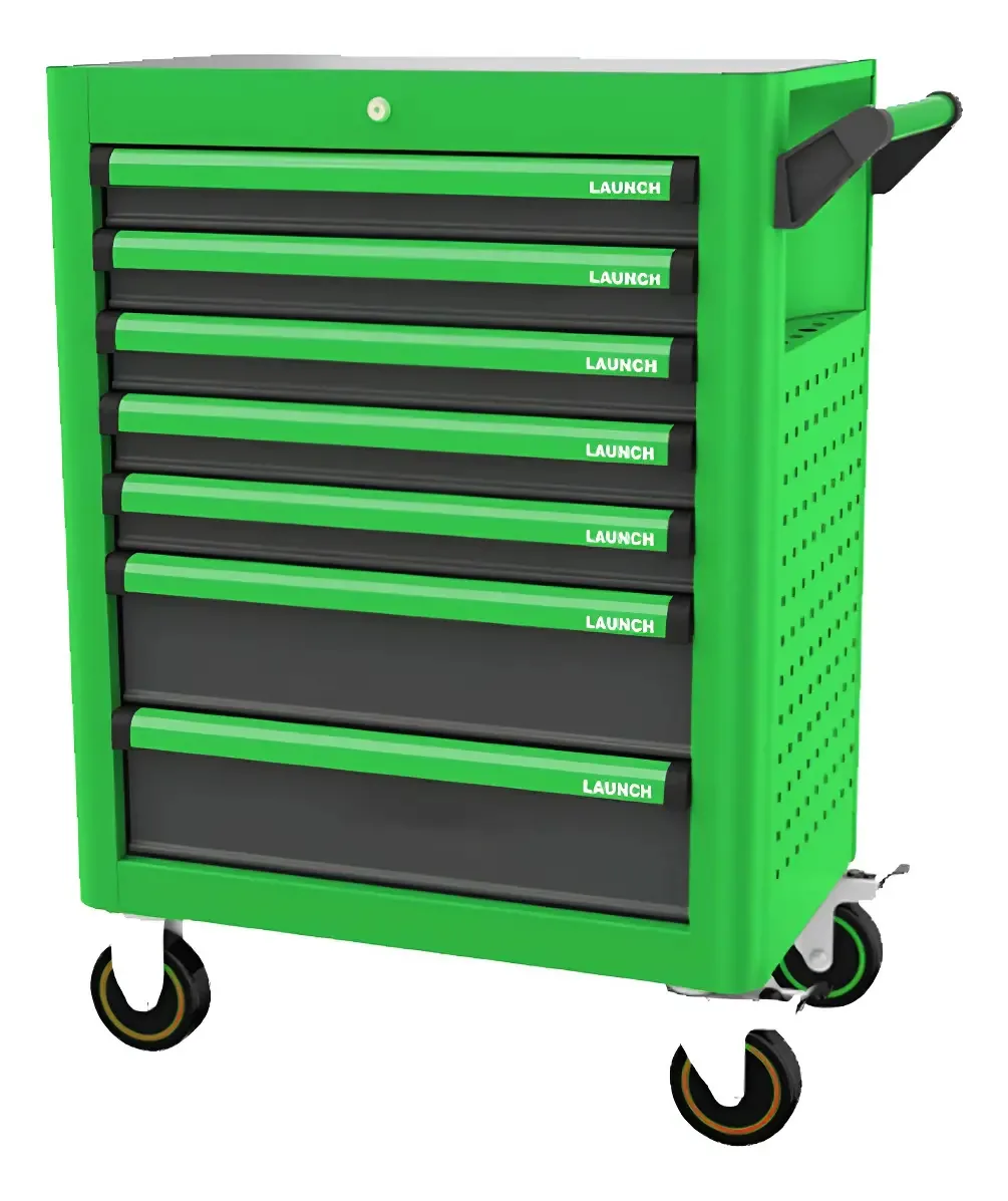 Carrinho de ferramentas com 84 peças para Ev Tth-84 Launch Green Color