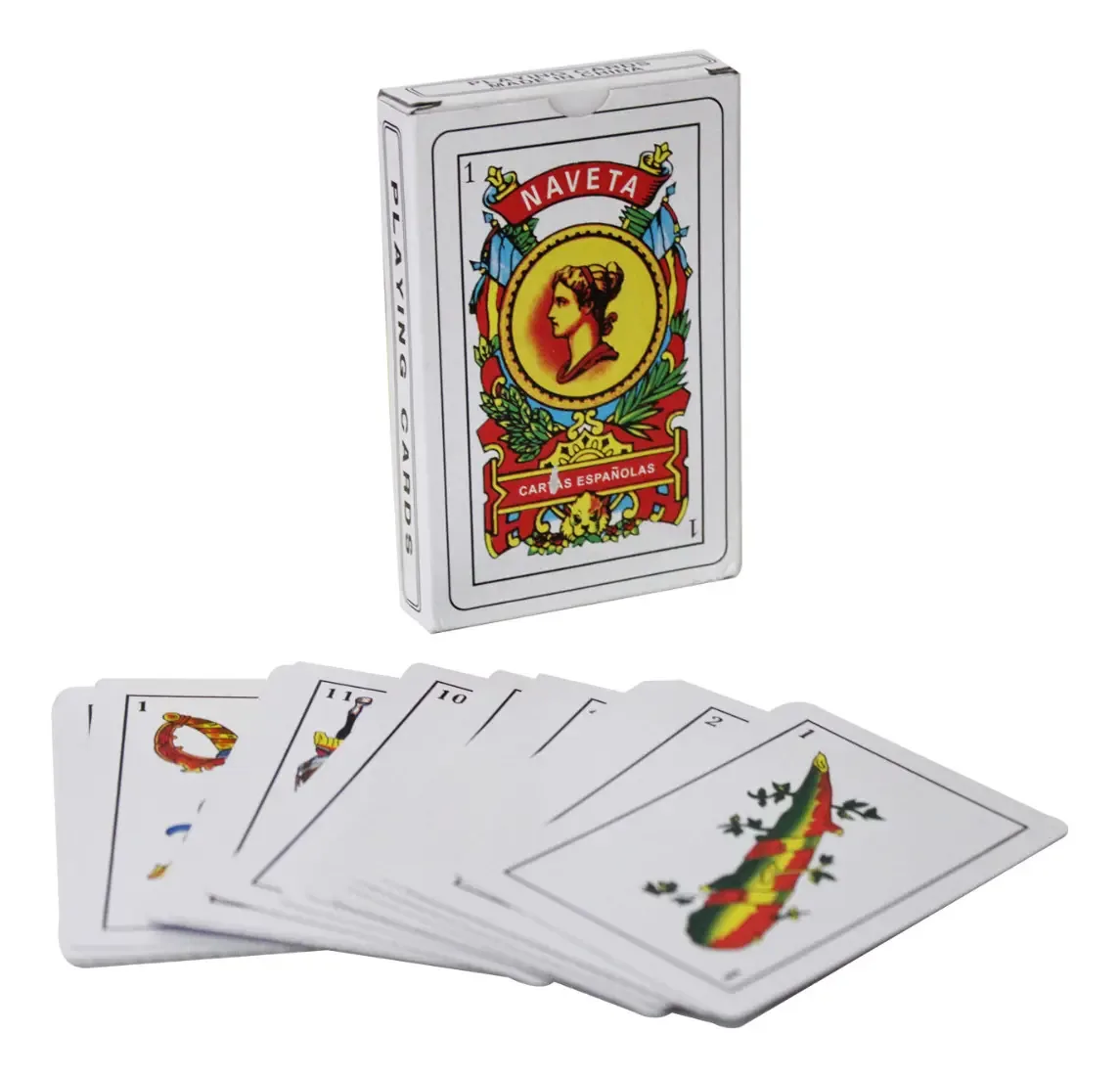 Jogo de tabuleiro espanhol de 24 baralhos. O idioma de atacado de 40 cartas não se aplica