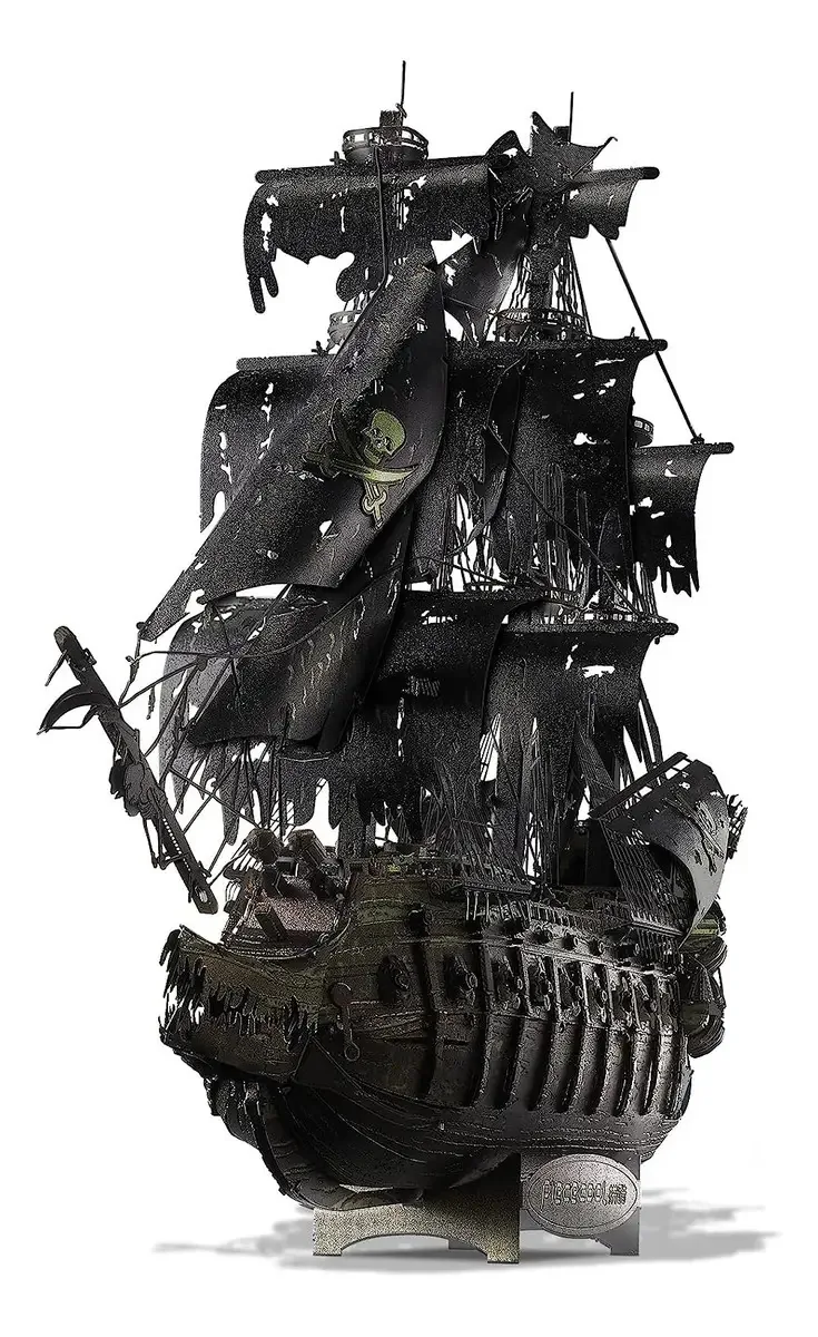 Kit de construção de navios Piececool, The Flying Dutchman