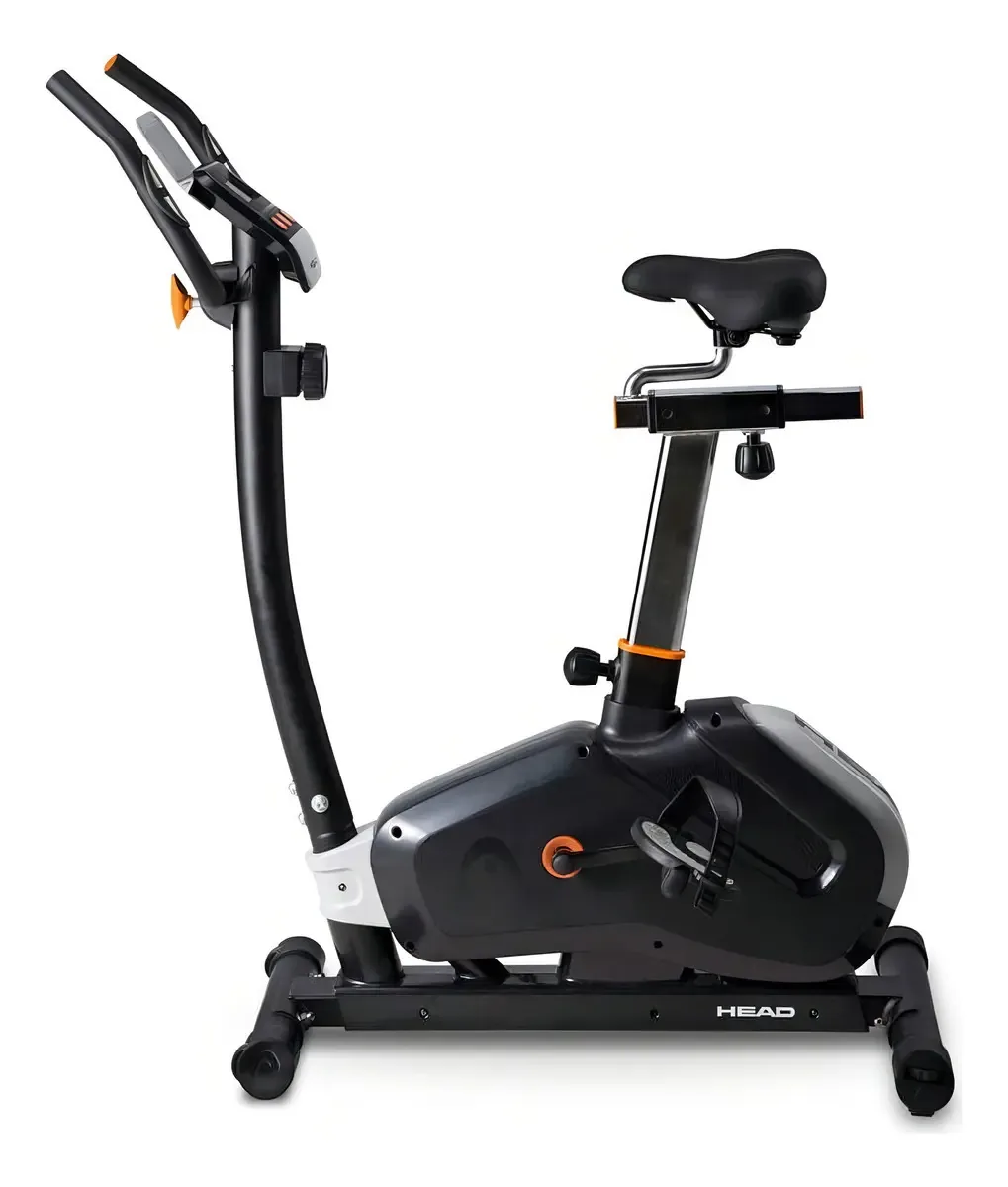 Bicicleta fixa preta tradicional Head H623