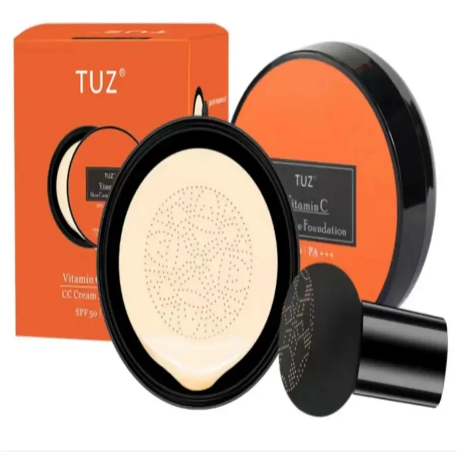 Bases de Maquiagem Cabeça de Cogumelo Air Cushion CC Cream