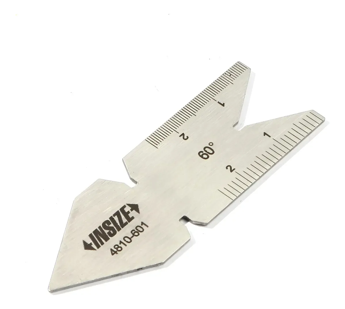 Modelo de medidor de ângulo central de 60° Insize 4810-601