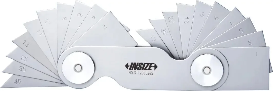 Medidor de ângulo Insize 4806-20, 1 graus-45 graus