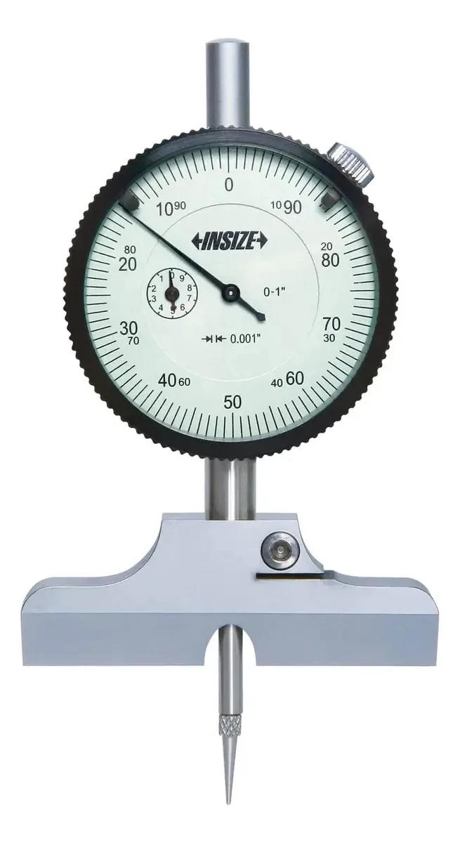 Medidor de profundidade de esfera com base de 60°, 0-1