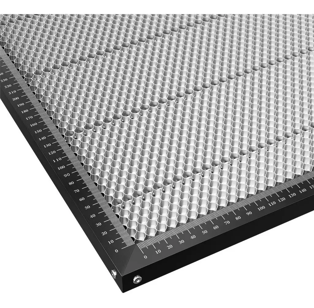 Painel Favo de Mel Makeblock XTool D1 Corte Laser Proteção Calor 50x50cm