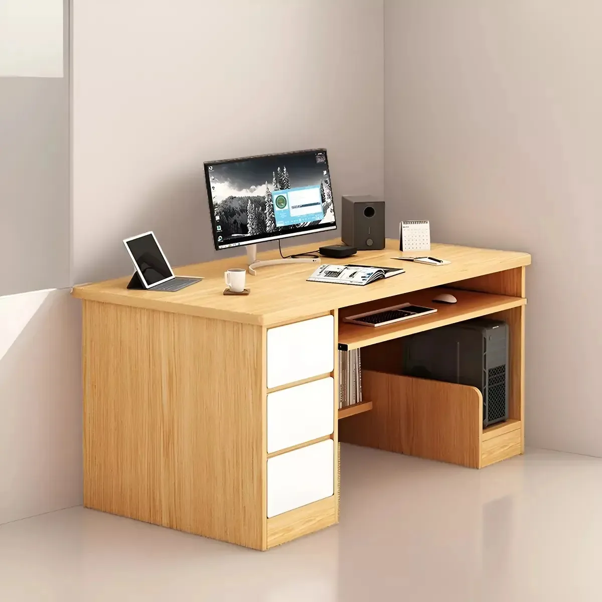 Mesa de escritório Mesa para PC Escritório doméstico Mesa para estudantes Profissão 100* 75* 40 cm