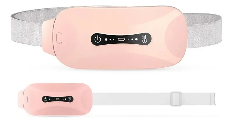 Almofada de aquecimento elétrica para aliviar cólicas menstruais. Bolsa térmica elétrica recarregável para terapias. Almofada de aquecimento ajuda a aliviar a dor menstrual