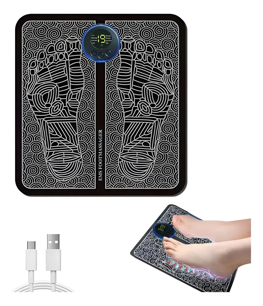 Massageador recarregável de pés e corpo Spa Massageador elétrico portátil de pés Massageadores elétricos Massageador elétrico de pés Massageador de pés Massageador de costas Massageador de massagem