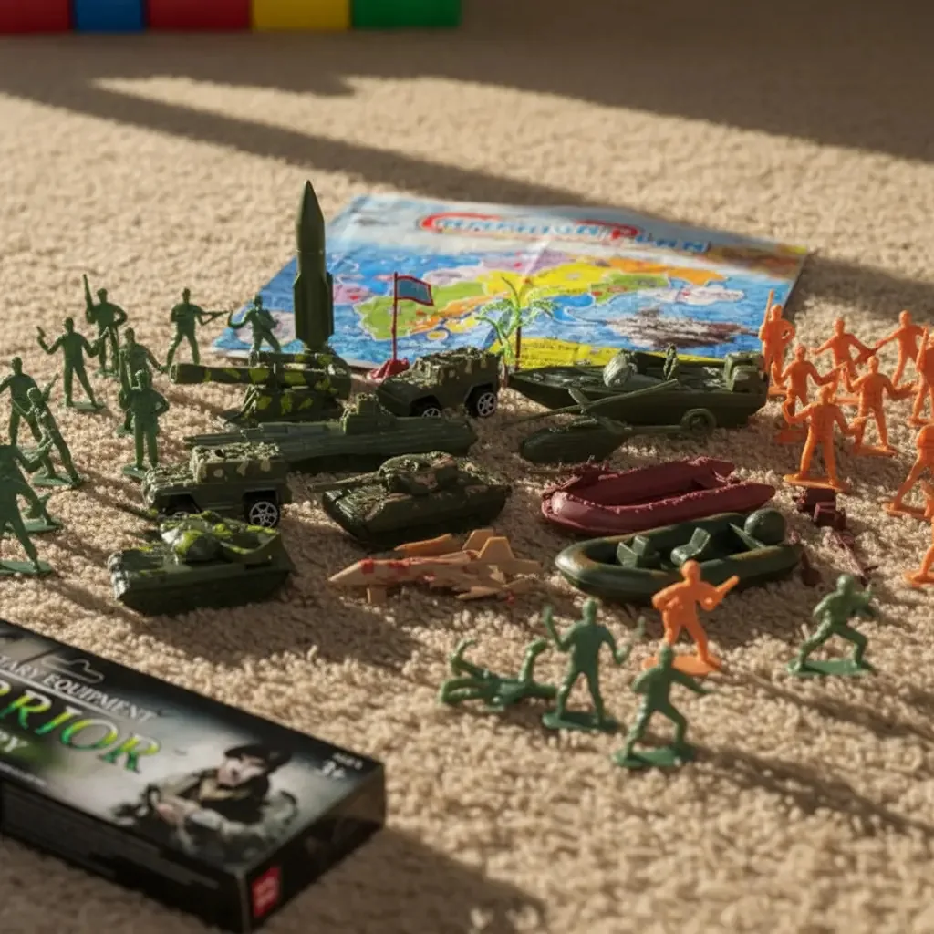 Soldados Toyland de 40 peças na bolsa