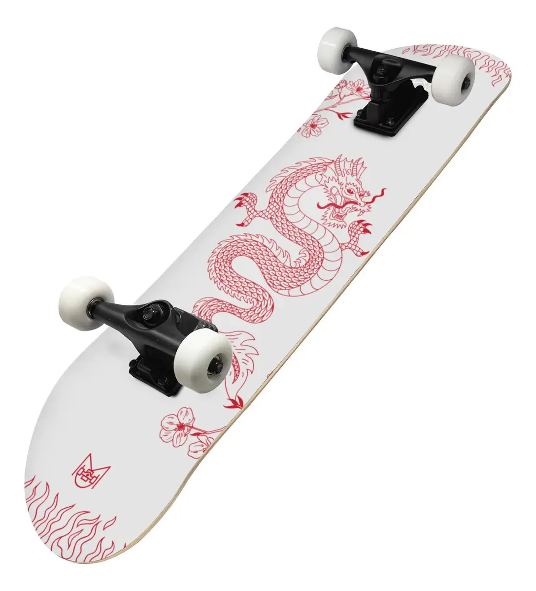 Skate Musa Dragon White (rodas brancas)