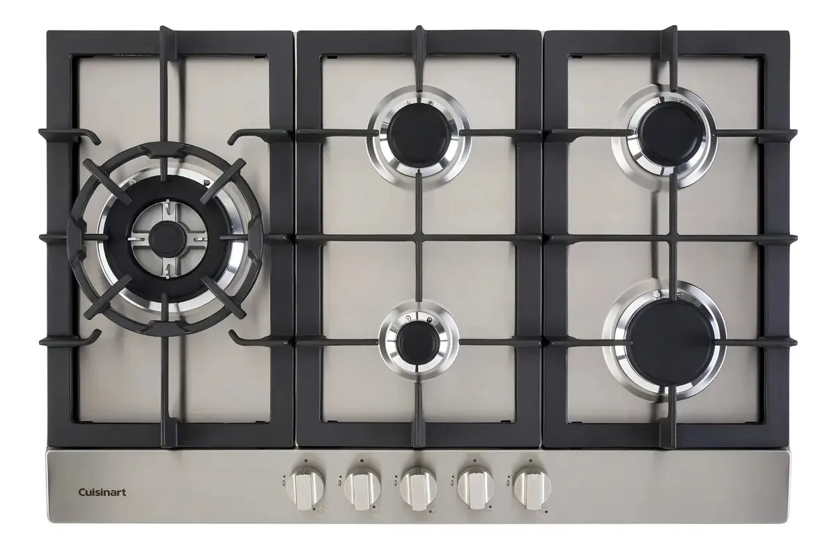 Cooktop A Gás 5q Cuisinart Prime Cor Cinza