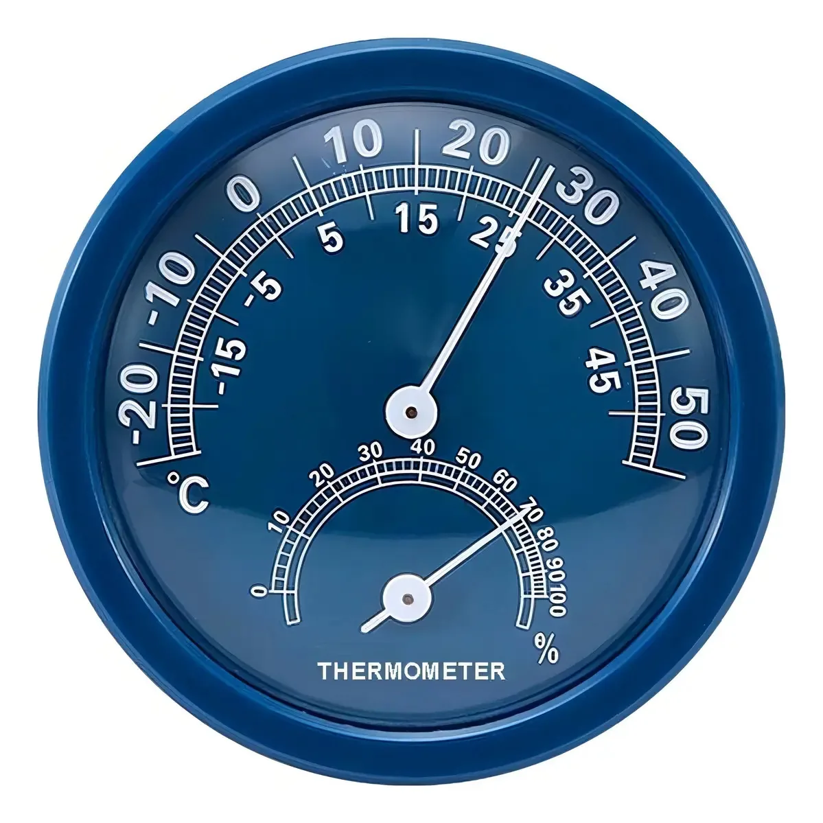 Barômetros Acgrade Para Casa, Termo-higrômetro De 75 Mm, Termômetro Para Interiores E Exteriores, Termômetro De Parede, Termômetro Para Exteriores, Termômetro Para Jardim, Adequado Para