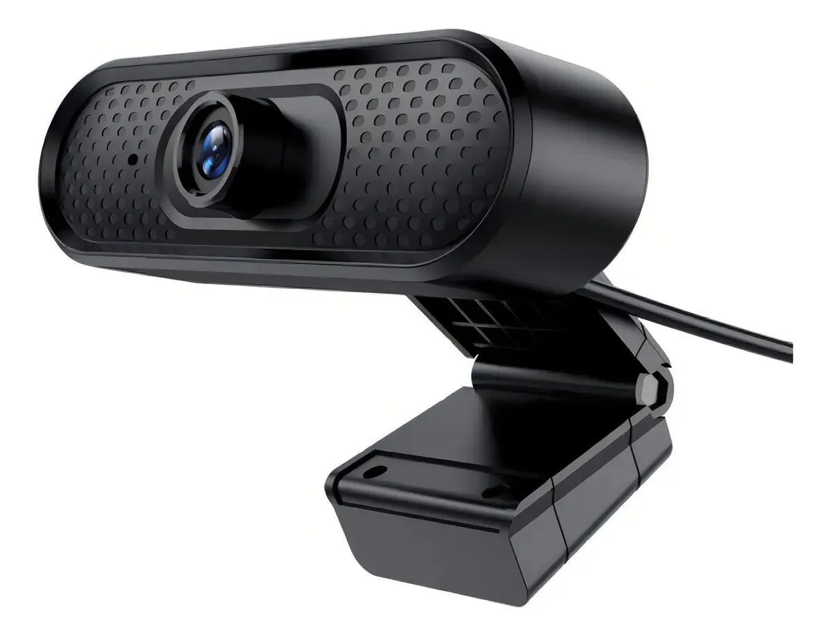 Webcam Hoco Di01 1080p com microfone USB preto