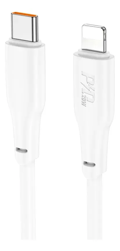 Cabo Hoco Usb-c Para Lightning 1m High Power 20w Branco