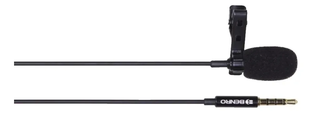 Microfone Benro Lavalier para Gimbal 3xs e smartphone
