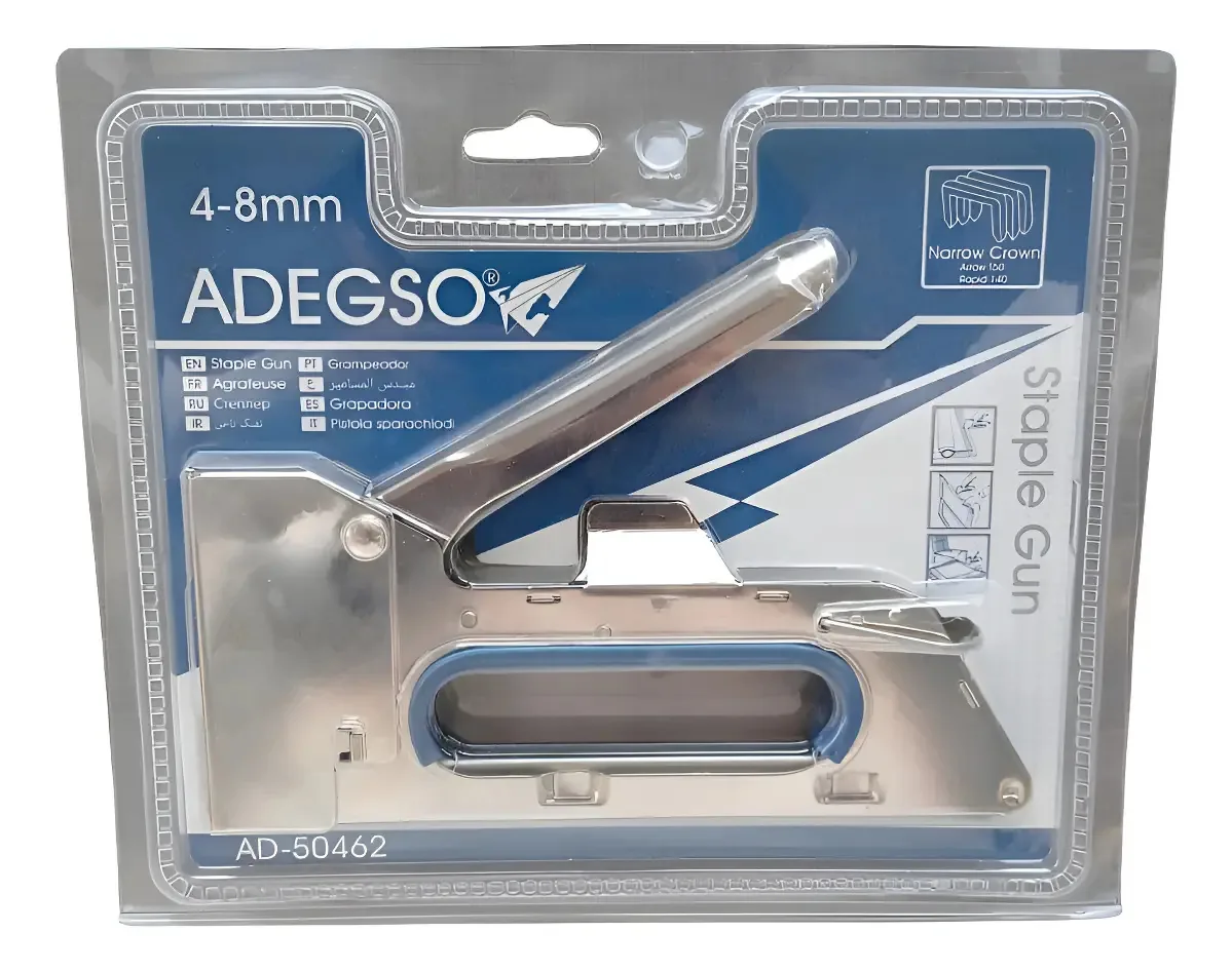 Grampeador manual de metal Adegso 4 A 8mm