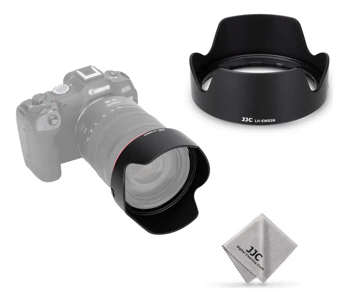Abajur De Lente Reversível Jjc Ew-83n Para Canon