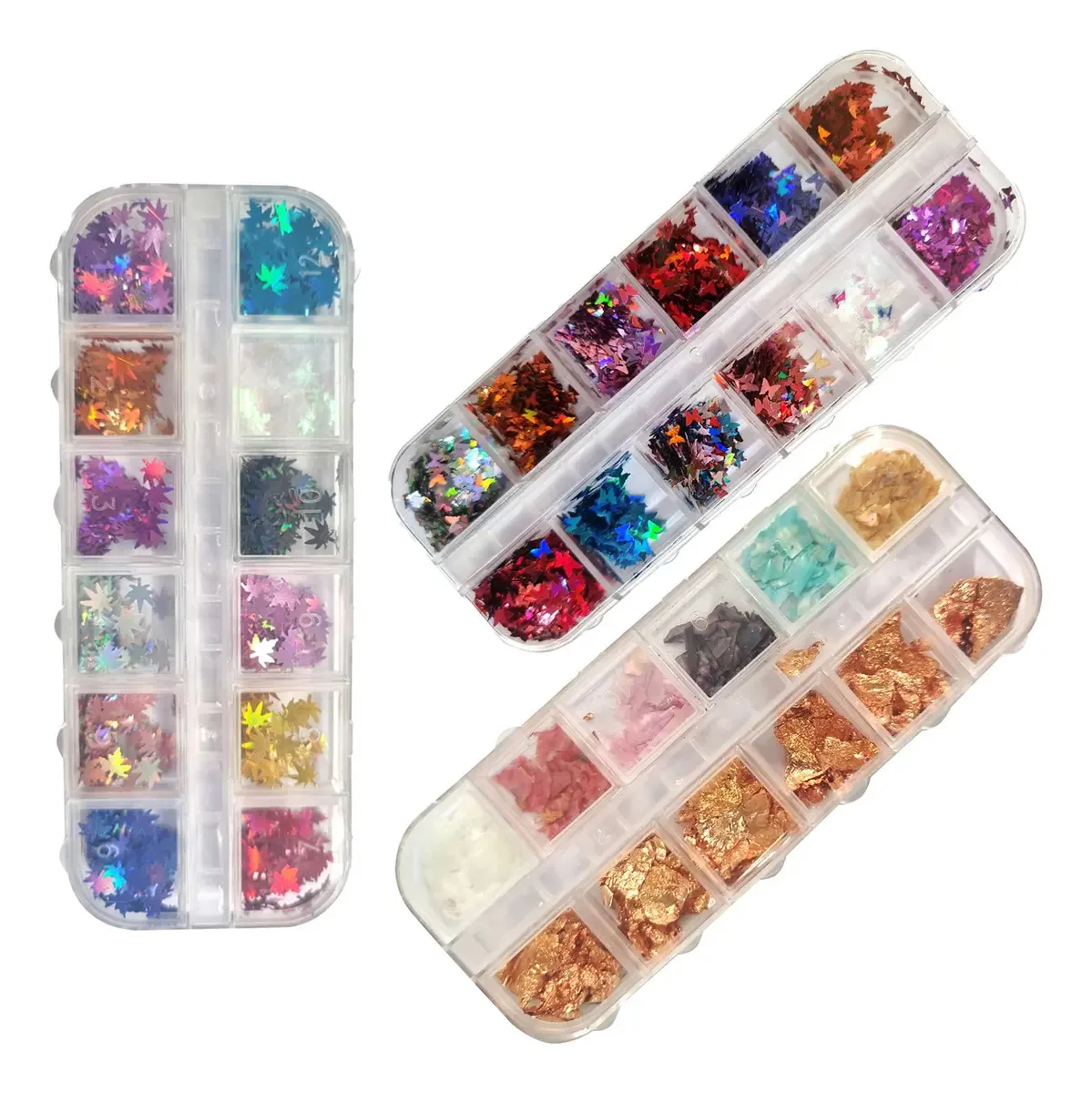 3x12un Strass Para Decoração De Unha Nail Arte Pedrinhas Cor Kit 302