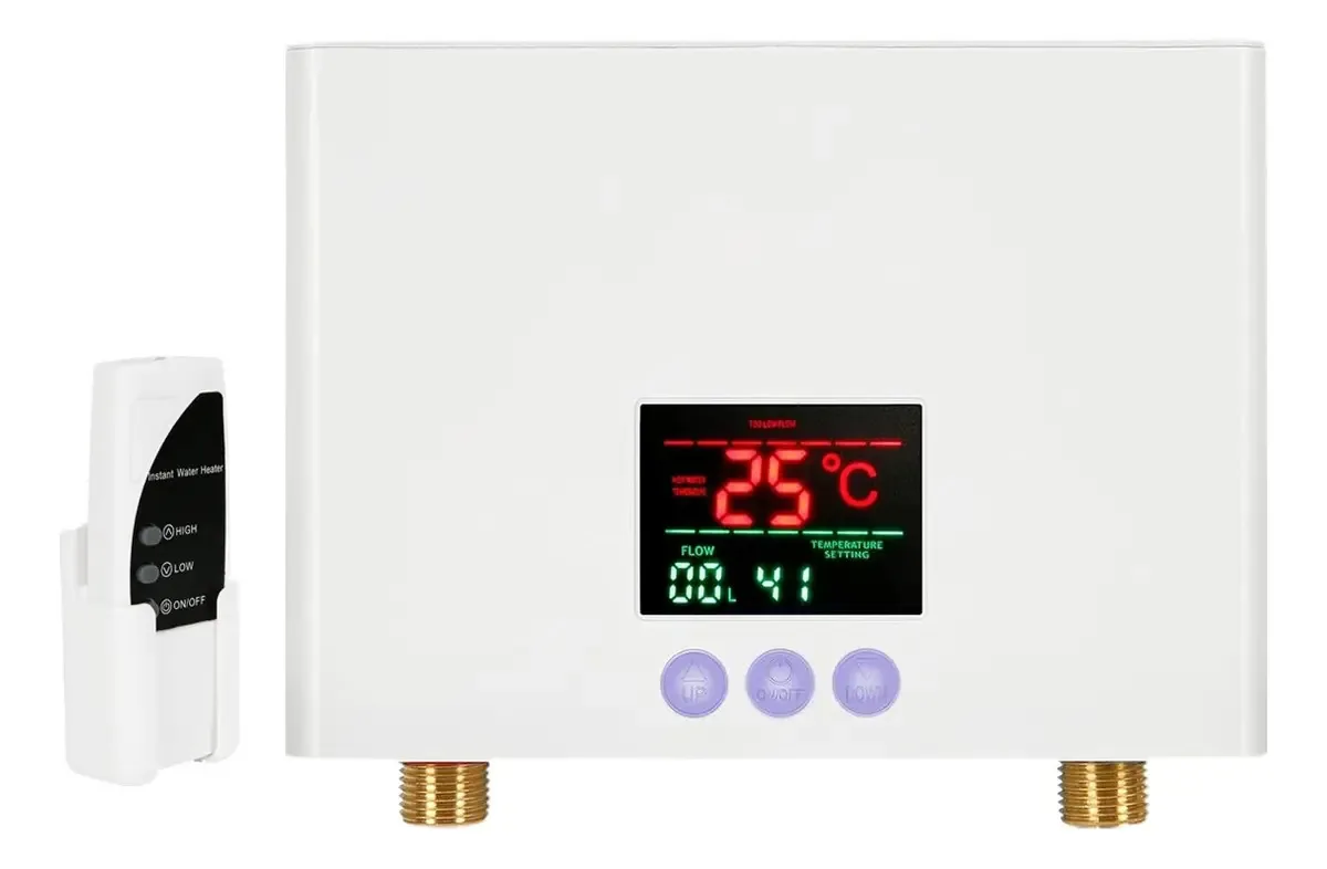 Aquecedor elétrico de água Granleyelé Instant Step Boiler com 3000w 110v, aquecedor elétrico de água VIVALBA