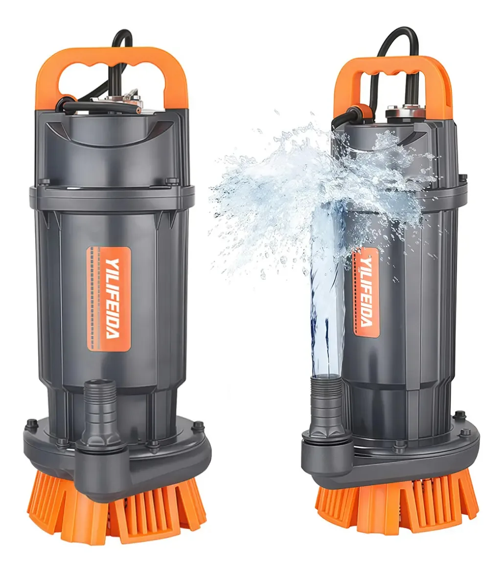 Bombas submersíveis de 1,5 hp Cabo de água limpa adequado 10m 1100w