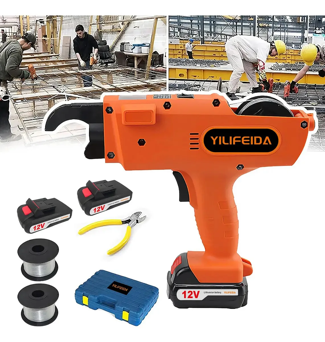 Máquina de encadernação de barras de reforço Yilifeida de 8-34 mm