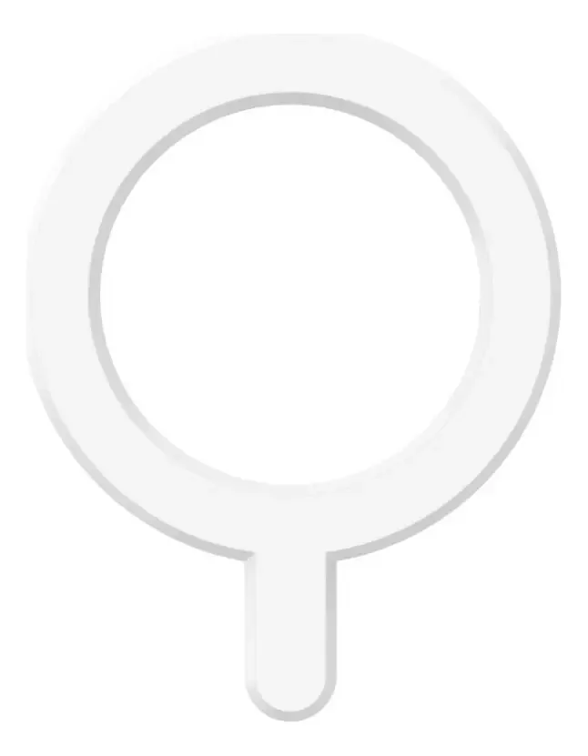 Rigdor sem fio - Anel Magsfe - Branco | Hoetech