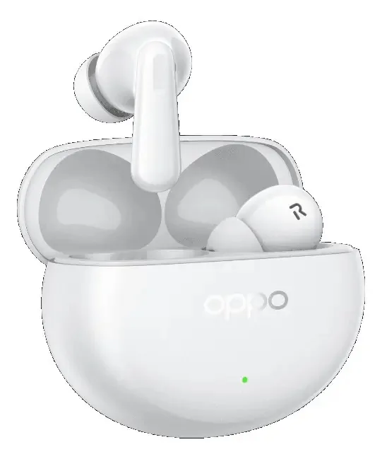 Fones de ouvido com cancelamento de ruído branco Oppo Enco Air4 Pro