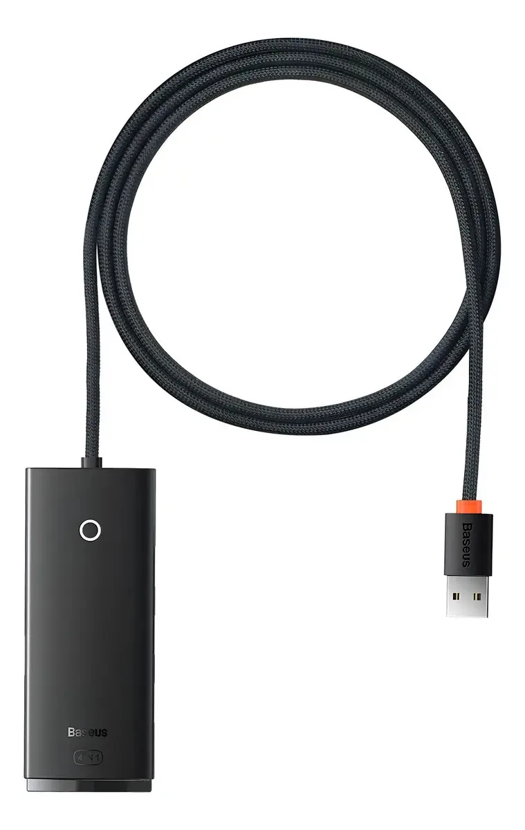 Adaptador Hub Baseus Usb A + 4 Portas Usb Cabo De 1 Metro