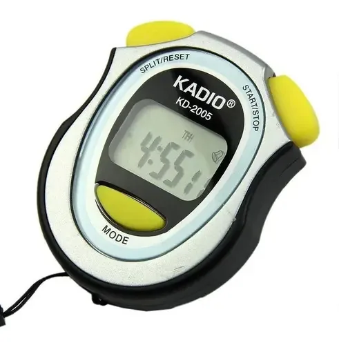 Cronógrafo digital com temporizador e cronômetro Kadio Kd2005