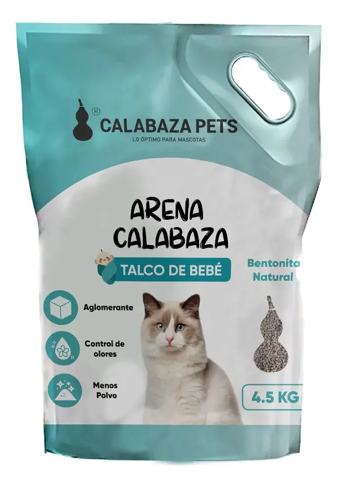 Areia Abóbora Talco Bebê 25 Kg