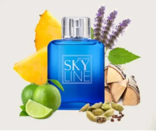 Linha de fragrâncias Zermat Sky 100 Mil para homens