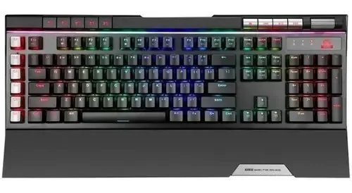 Teclado Mecânico Para Jogos Marvo Kg965g Rgb Preto