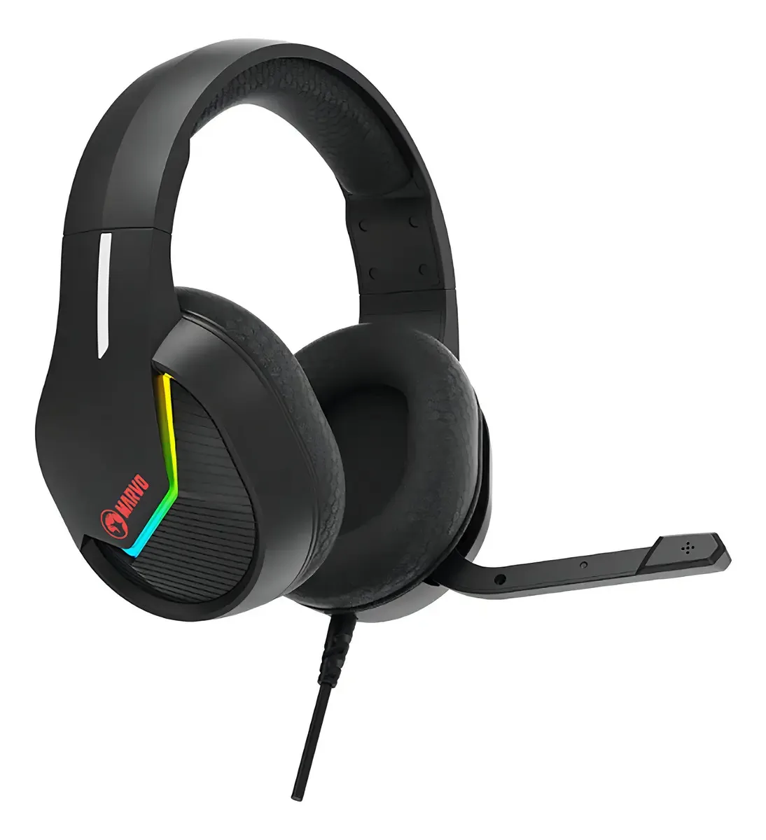Headset Gamer Usb Drivers 50mm Rgb Tactic 40 Marvo H8618 Bk Preto